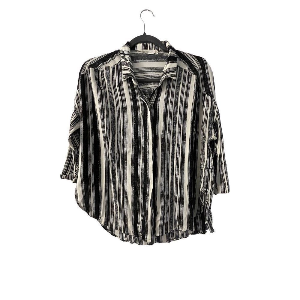 Western Serape Button Down Shirt XS